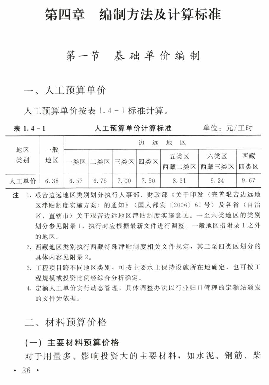 《水利工程设计概(估)算编制规定(水土保持工程)》【全文附高清无水印PDF版下载】2
