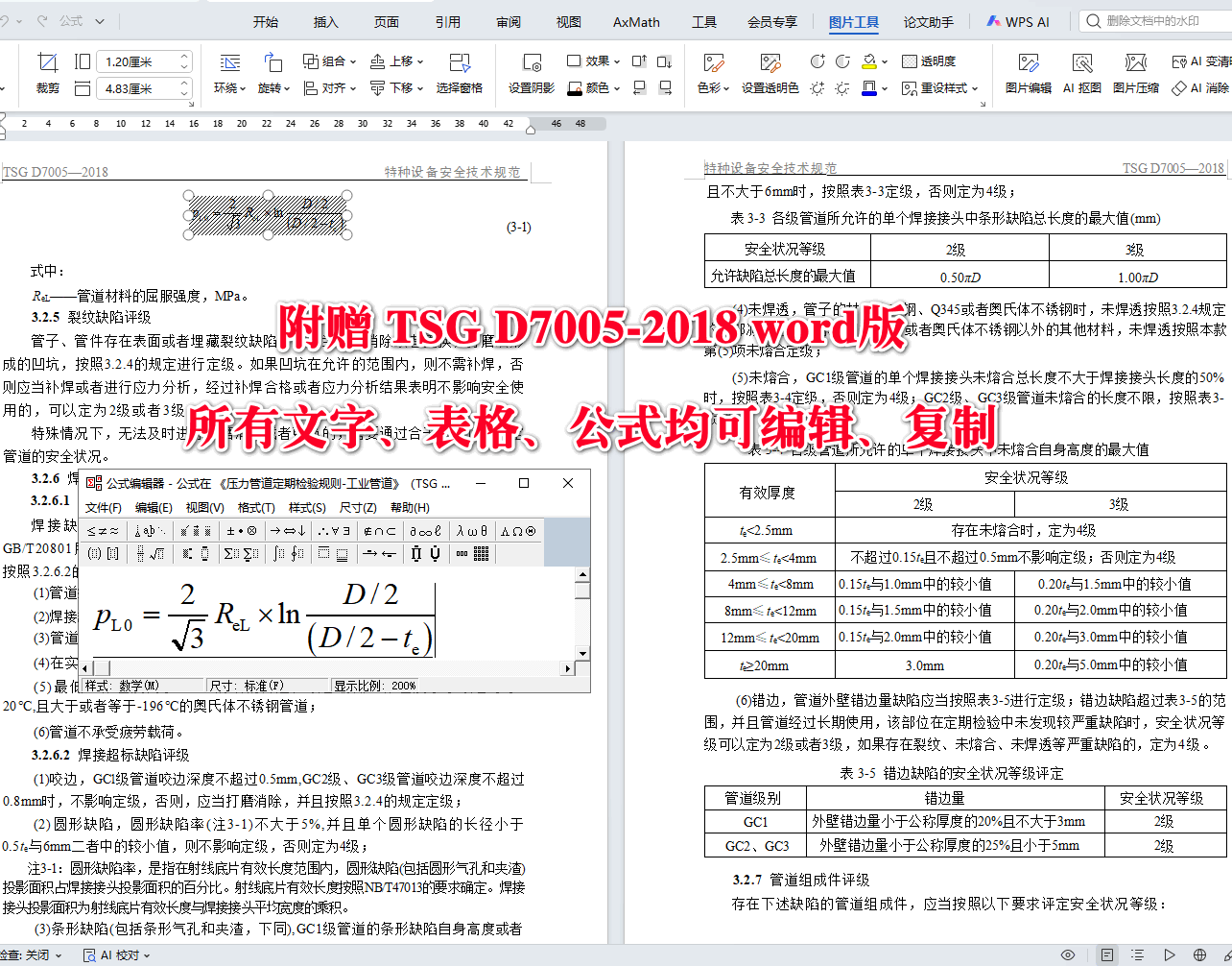 《压力管道定期检验规则-工业管道》（TSG D7005-2018）【全文附高清无水印PDF+可编辑Word版下载】4