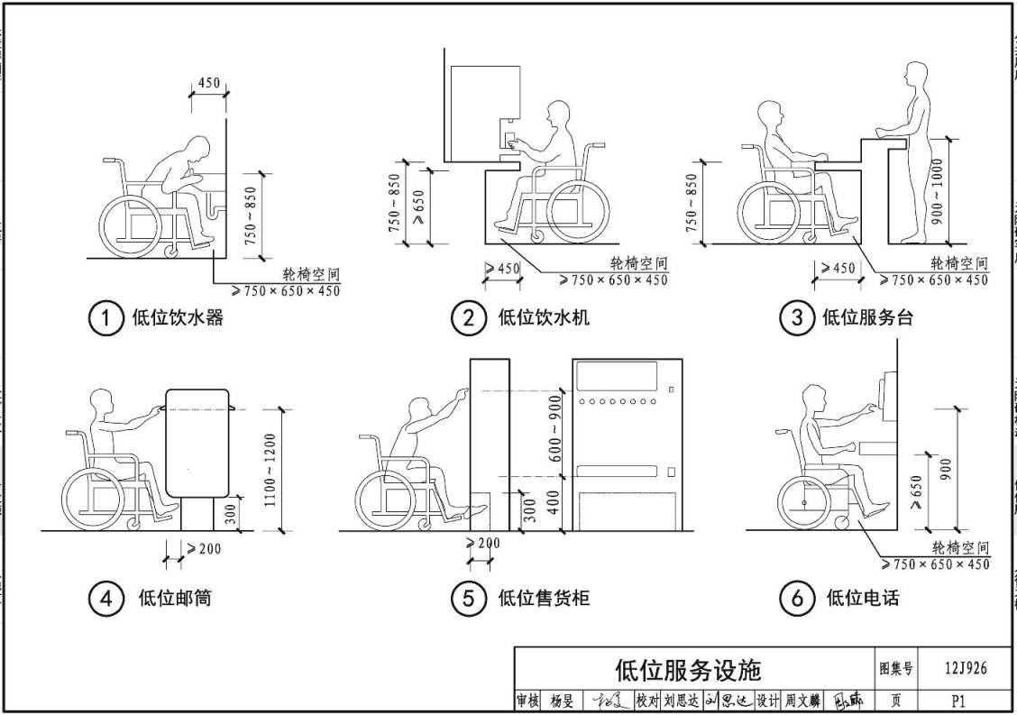 《无障碍设计》（图集编号：12J926）【全文附高清无水印PDF版下载】3