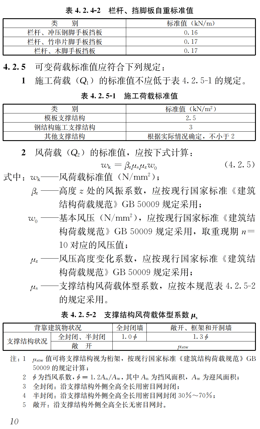 《建筑施工临时支撑结构技术规范》（JGJ300-2013）【全文附高清无水印PDF版下载】2