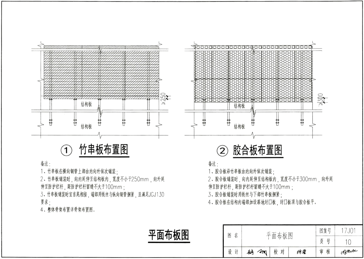 《重庆市建设工程施工现场安全设施标准图集(一)水平防护棚》(图集编号:17J01)【高清PDF版下载】2